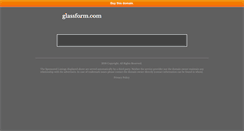 Desktop Screenshot of glassform.com