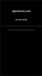 Mobile Screenshot of glassform.com